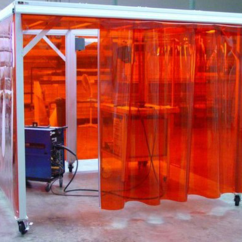 Bespoke EN1958 Welding PVC Curtains – Custom-Fit, Durable, Flame-Resistant Strip Curtains for Welding Areas, Workshops, and Safety Zones