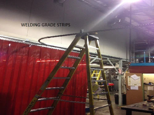 Bespoke EN1958 Welding PVC Curtains – Custom-Fit, Durable, Flame-Resistant Strip Curtains for Welding Areas, Workshops, and Safety Zones